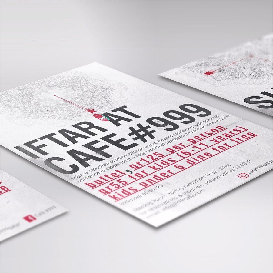 Café #999 graphic design