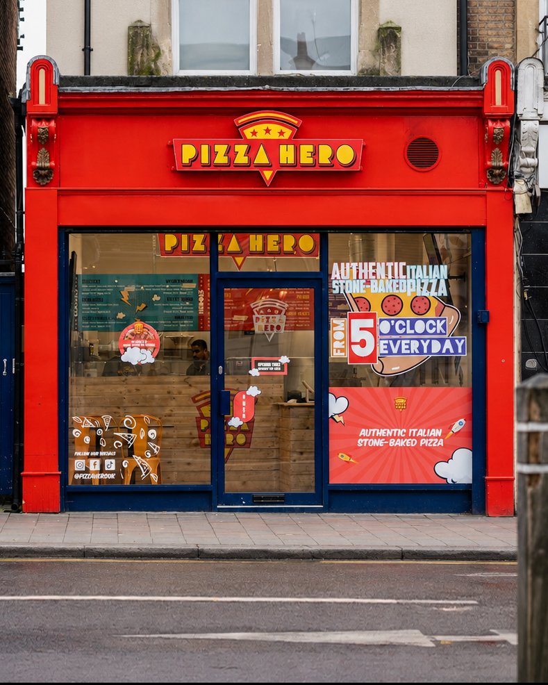 Pizza Hero Oxford storefront exterior